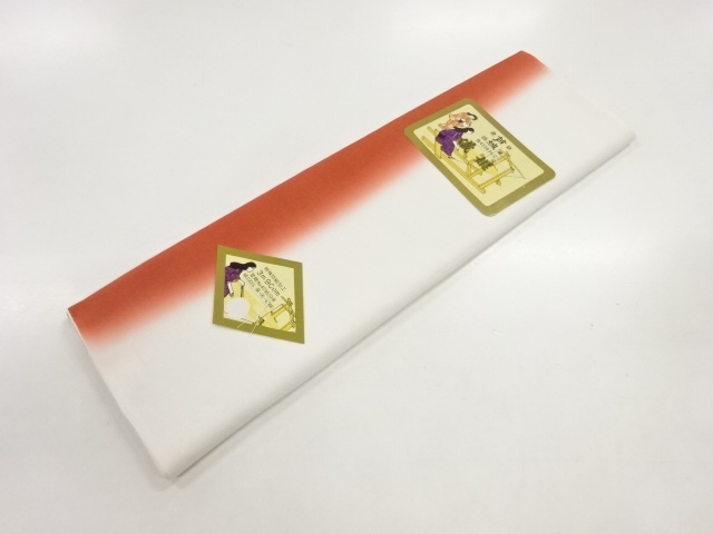 JAPANESE KIMONO / ANTIQUE CLOTH FOR HAKKAKE / SILK / BOKASHI
